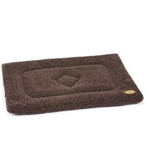 Gor Pets hondenmatras voor kooien, maat S, 46 x 61 cm, bruin