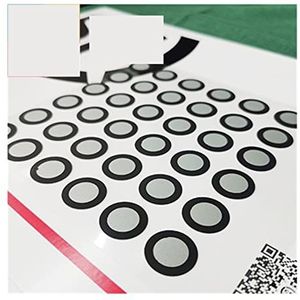 Referentiepuntmarkeringen, Handheld 3D Scanner 3D Magnetisch Markeerpunt Stickerpunt Reflecterend punt Markeerpunt Doelpunt Positioneringspunt voor compatibele 3D-scanners(Type-4)