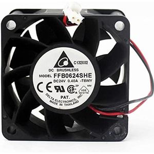 Original FFB0624SHE 6cm 6038 24V 0.40A Gale Volume Inverter Cooling Fan