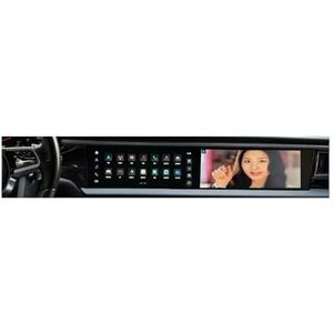 Android 13 autoradio compatibel met Porsche Macan 2014-2018 Auto Multimedia Navigatie(Fuchsia)