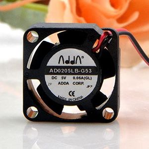 2510 2.5CM fan AD0205LB-G53 5V 0.06A hard drive cooling fan