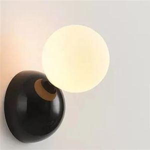 Slaapkamer Verlichting Bean Cream Light Minimalistische Moderne Huisdecoratie Wandlamp Slaapkamer Nachtkastje Kleine Nachtlamp Wandlampen Moderne wandlampen (Color : B)