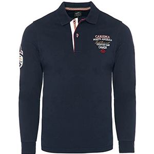 CARISMA Shirt  donkerblauw / kersrood / wit