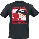 Metallica Kill 'Em All T-shirt zwart M 100% katoen Band merch, Bands