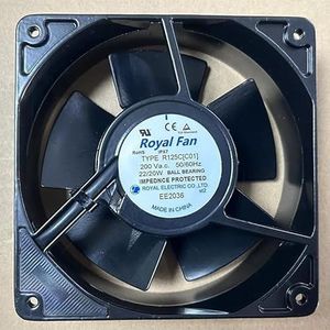 Ventilator R125C [C01] 200V 22/20W 12038 12cm Metalen Ventilator