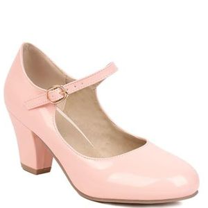 BGFCDFGV Mary Jane schoenen, dikke hakken met hoge hakken, snoepkleurige dames singles schoenen,Roze,34 EU