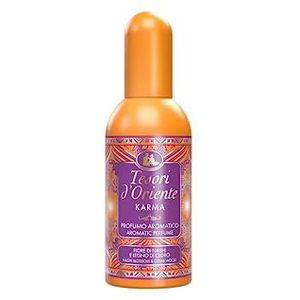 Tesori d'Oriente - Karma - Aromatische Geur - 100 ml - Frisse en Bloemige Geur met Noten van Bergamot en Vanille