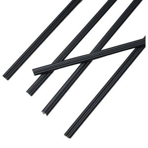 PP plastic lasverbinding Zwarte ABS-kunststof lasstaven geschikt for computerbehuizing reparaties, lengte 50 cm