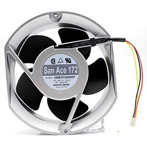 For SANYO 109E5724H507 DC24V 0.58A 172x150x51mm 3wire Server Round Fan