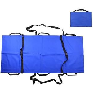 Draagbare brancard, opvouwbare brancard, met draagtas - Stevige nylon zachte patiëntoverdrachtslaken for ziekenhuis, thuis, noodhulp, capaciteit 220 lbs(63 * 27.56in)