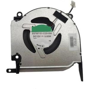 Laptop Cooling CPU GPU Fan For HP for OMEN 16-K 16-N 16T-K 16-K0013DX TPN-Q281 N18099-001 N18100-001 ND8CC00-21J22 21J23 DC12V(DC12V CPU FAN)