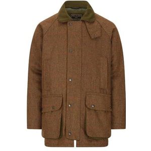 Walker & Hawkes - Heren Derby jas - schietjas - jagersjas - country jas - tweed - bruin - S