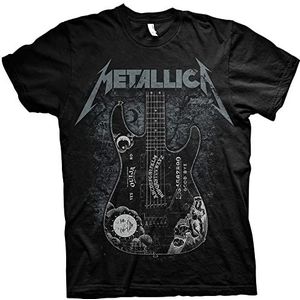 Metallica Hammett Ouija gitaar T-shirt voor volwassenen - zwart - XL