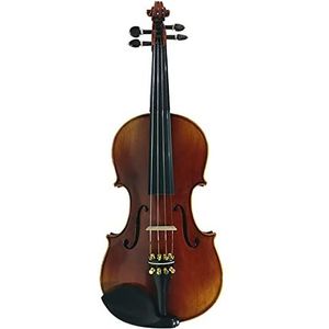 Viool Full Size, Akoestische Fiddle voor Beginners Volwassenen Solid Esdoorn Kit Professioneel met Gig Bag (1/4, B)