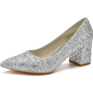 SYDZSW - Bruidsschoenen - Ivoorkleurig - Sandaal - Hoge Hakken - 8,5 cm