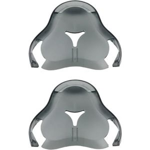 2 afdekkingen voor scheerkop, compatibel met Philips RQ11, RQ12, S9000S, 7000, RQ1150 en RQ1151.