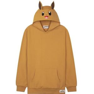Pikachu Eevee Pikachu Eevee hoodie voor jongens tieners hoodie voor jongens tieners hoodie casual sport trui anime geschenken voor jongens, Beige Eevee, 9-10 jaar