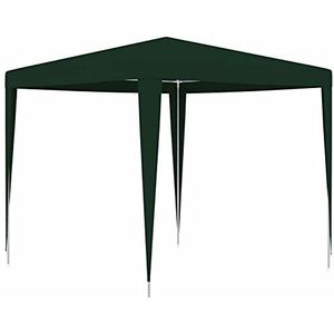 Tidyard Professionele tuinpaviljoen, partytent, feesttent, partytent, tuintent, tuinpaviljoen, tent, 2,5 x 2,5 m, groen, 90 g/m²