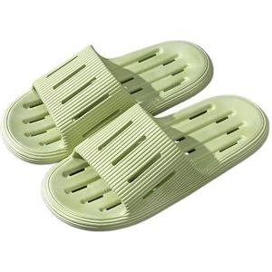 Zephyria wolken glijbanen voor dames, heren en dames badkamer zachte bodem huis indoor sandalen slippers, voor dames en heren | Huisdia's douchesandalen, Groen, 38 EU