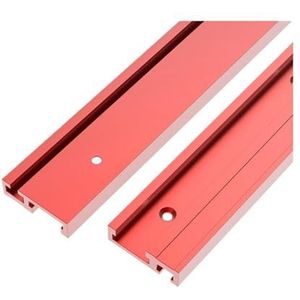 Verstekgeleider met T-groef, Type 45 aluminium T-sleuf verstekgeleider 100-800 mm verpakking van 15 houtbewerkingsgereedschappen(1pc 600mm 45 T-track)