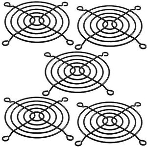 AERZETIX - C15106 - Beschermrooster, 80 x 80 mm, voor ventilatoren, computerbehuizing