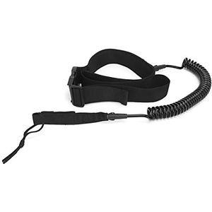 Extreme Sporten Surfboard Leash TPU Heliciform Comfortabel HighElastic Surfen Veiligheid Trekkabel (zwart) 29 * 20 * 5CM Surfen Zeilboot (Zwart)