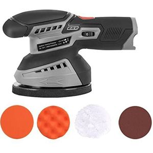 Lithium Batterij Polijstmachine Auto Polijsten Waxen Reiniging tot Krassen Draagbare Huishoudelijke Auto Excentrieke Waxing Machine met Efficiëntie en Precisie(Without battery)