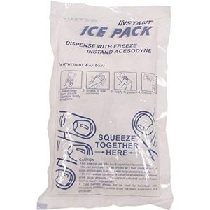 Instant Ice Pack 100g, cold pack voor eenmalig gebruik - Koelt af tot -4 ° C