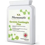 Garcinia Cambogia Plus met toegevoegd chroom 1500 mg dagelijkse dosering - 90 capsules -Super sterkte alle natuurlijke hele vruchten - UK gefabriceerde vegetarisch & veganistisch geschikt