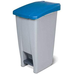 Sunware Basic Dustbin, grijs blauw, 60 liter