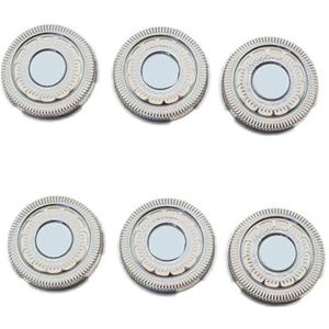 SH90/62 vervangende scheerkop, past op S9090 S9151 S9321, duurzaam en eenvoudig te installeren (6 stuks)