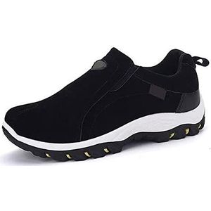 BYYLECL Wandelschoenen voor heren met instappen Goede boogondersteuning en gemakkelijk aan en uit te trekken en ademend en lichtgewicht casual antislip sneakers