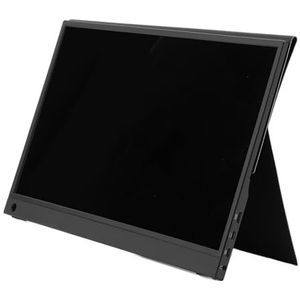 Draagbare Monitor, 16 Inch 2560x1600 IPS-scherm Laptopmonitor Type C HDR Reismonitor met Luidsprekerafdekking, voor Laptopgaming