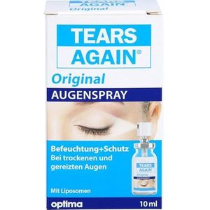 TEARS AGAIN Augenspray, zur verbesserten Befeuchtung der Augen und Augenlider, 10 ml Oplossing