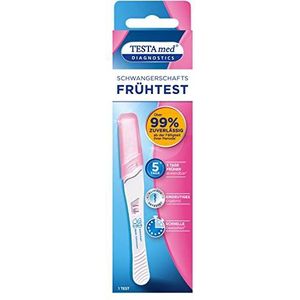 TESTAmed® Diagnostics Schwangerschaftsfrühtest, der Schwangerschaftstest liefert EIN sicheres Testergebnis von über 99%
