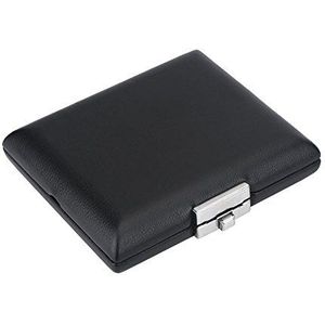 Woyisisi Bassoon Riet Case Box, PU Lederen Cover Zwart Bassoon Riet Container Box Case met Slots voor 3 stks Riet