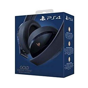 Playstation 4 Gold Wireless Headset - 500 Million Limited Edition