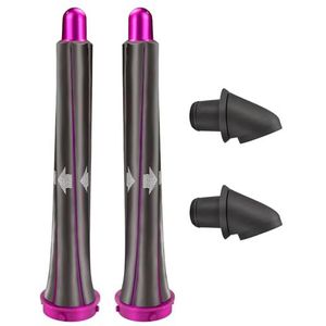 Dxyue 1 paar 20 mm lange krulspelden voor Dyson Airwrap met 2 verbeterde adapters die de haarstyler in een föhn veranderen