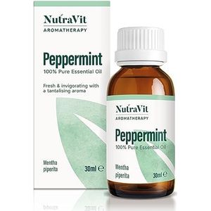 NutraVit - Pepermuntolie – 100% zuivere etherische olie – 30 ml.