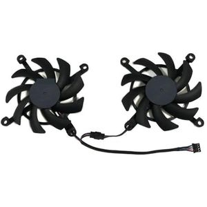 Videokaartventilator grafische koeler 2 stuks/set voor kleurrijke CMP 30HX 6GB 30 HX 6g Miner Mining