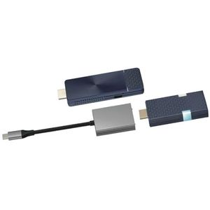 Nimble Cast Go, converteerbare HDMI naar type C-adapter, resolutie 4K @ 30Hz, 2 gesplitste schermen, ondersteunt AirPlay, Miracast, Google Cast