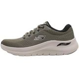 Skechers - Arch Fit 2.0 - Sneaker - Olijfgroen - Veganistisch - Wasbaar