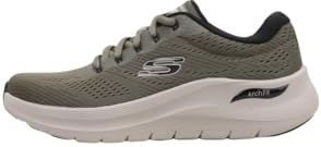 Skechers - Arch Fit 2.0 - Sneaker - Olijfgroen - Veganistisch - Wasbaar