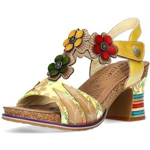 Laura Vita sandalen voor dames Decbyo 01, grootte:40, kleur:Ivoor