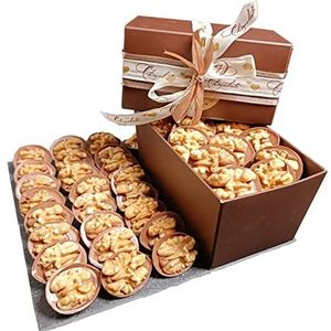Legendary bonbons - mokka bonbons met vanille, slagroom en walnoot - fijnste collectie van handgemaakte traditionele Belgische bonbons | 500 gr.