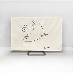 WLTYSM TV Cover Display stofkap TV Stofkap Doek 32-75 Inch Valuta Eenvoudige en Moderne TV Display Protectors(14, Andere grootte)