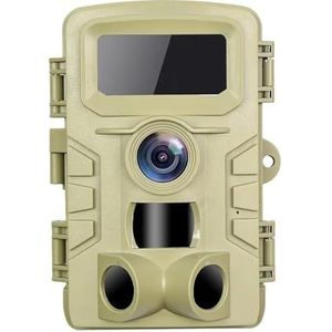 Trail Camera Nachtzicht Jacht Motion 48MP 4K IP65 Waterdichte Outdoor Wild Camera Met IR LED Trail Camera Duidelijk Eenvoudig(With 64G Card)