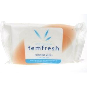 Femfresh 15 Vrouwelijke Wipes - Pack van 3 door Femfresh