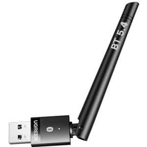 UGREEN - Bluetooth 5.4 Adapter - USB Bluetooth Dongle - Voor PC - Met Antenne - Lang Zendbereik