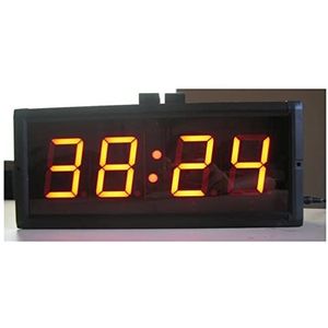 Digitale elektronische stadswereldklok Groot formaat 3 inch hoog karakter LED Countdown-klok met stopwatch, dubbelzijdig LED Klok, industriële game timer klok, enz. Multifunctionele Helderheid op vers